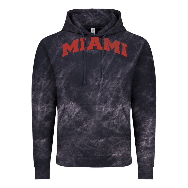 Miami Ohio Classic Athletic Sports Distressed Vintage Hoodie by trangStudio | Teevron