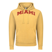 Vintage Mustard Miami Ohio Classic Athletic Sports Distressed Vintage Hoodie - trangStudio