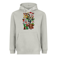 Moon Dust Christmas ho ho ho cow Heavyweight Hoodie - BarkalooDesign