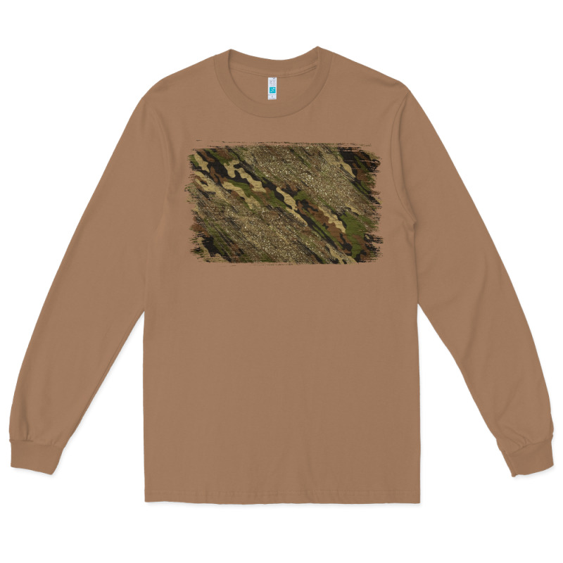 Camouflage Glitter Background Long Sleeve Tee by Jasminsmagicworld | Teevron