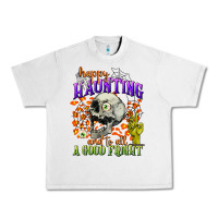 Lunar Rock happy haunting and to all a good fright Urban Heavy Tee - CowGirlArtShop