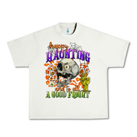 Pistachio happy haunting and to all a good fright Urban Heavy Tee - CowGirlArtShop