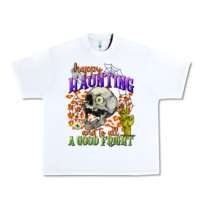 Happy Haunting And To All A Good Fright Urban Heavy Tee by CowGirlArtShop | Teevron