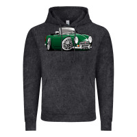 Vintage Black MG MGB roadster personalized caricature YOK94J family Vintage Hoodie - trangStudio