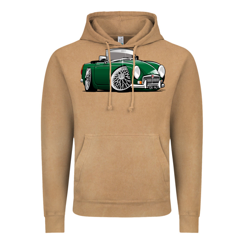 Mg Mgb Roadster Personalized Caricature Yok94j Family Vintage Hoodie by trangStudio | Teevron