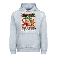 Heather Grey Christmas calories dont count Urban Hoodie - AdoDesignShop