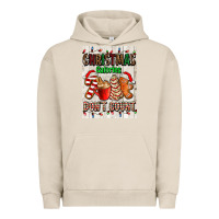 Pigment French Oak Christmas calories dont count Urban Hoodie - AdoDesignShop