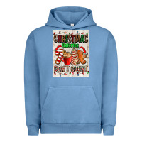 Pigment Pebble Blue Christmas calories dont count Urban Hoodie - AdoDesignShop