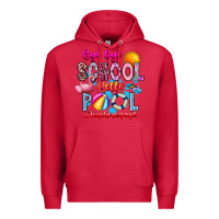 Cardinal Bye Bye School Hello Pool Teacher  Squad Premium Hoodie - CowhideDigitalArt