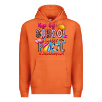 Carrot Bye Bye School Hello Pool Teacher  Squad Premium Hoodie - CowhideDigitalArt