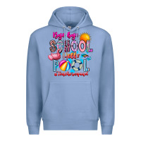 Colony Blue Bye Bye School Hello Pool Teacher  Squad Premium Hoodie - CowhideDigitalArt