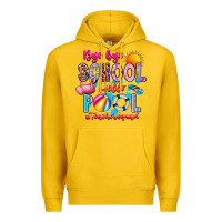 Lemon Bye Bye School Hello Pool Teacher  Squad Premium Hoodie - CowhideDigitalArt
