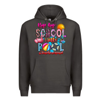 Smoke Bye Bye School Hello Pool Teacher  Squad Premium Hoodie - CowhideDigitalArt