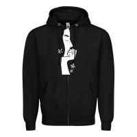 Black Marjan Persepolis GIFT Zipper Hoodie - trangStudio