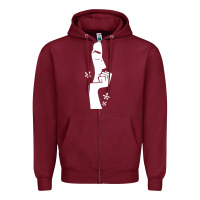 Burgundy Marjan Persepolis GIFT Zipper Hoodie - trangStudio
