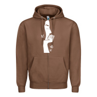 Chestnut Marjan Persepolis GIFT Zipper Hoodie - trangStudio