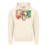 Vintage Artic love nursing leopard background Vintage Hoodie - CowGirlArtShop