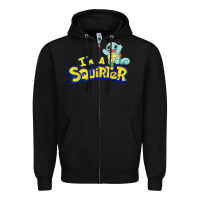 Black I'm A Squirter Funny Turtle Cute gift Zipper Hoodie - trangStudio