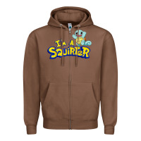 Chestnut I'm A Squirter Funny Turtle Cute gift Zipper Hoodie - trangStudio