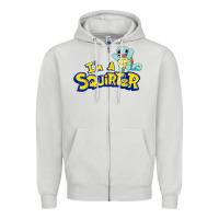 Dove Grey I'm A Squirter Funny Turtle Cute gift Zipper Hoodie - trangStudio