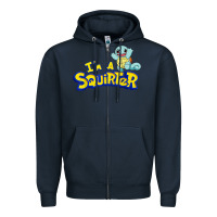 Navy I'm A Squirter Funny Turtle Cute gift Zipper Hoodie - trangStudio