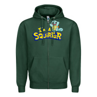 Sports Green I'm A Squirter Funny Turtle Cute gift Zipper Hoodie - trangStudio