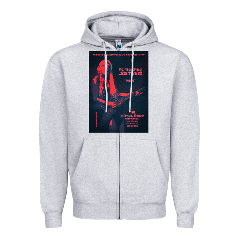 Just Friends - Samantha James Concert Poster Gift Zipper Hoodie by trangStudio | Teevron