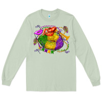 Matcha mardi gras lips olivia Long Sleeve Tee - OliviaCreatesArt