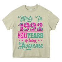 Mossy made in 1992, 30 years of being awesome Heavy Core Tee - Jasminsmagicworld