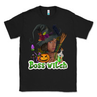 Black Boss witch afro Classic Tee - NancyCooperArtShop