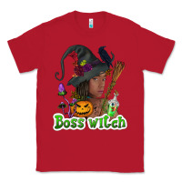 Red Boss witch afro Classic Tee - NancyCooperArtShop