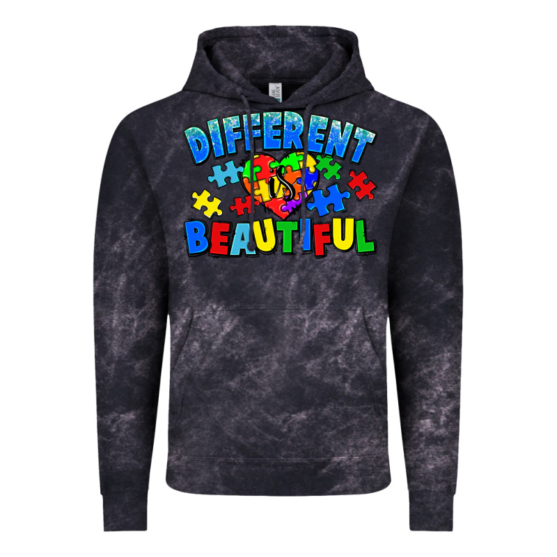 Different Is Beautiful Autism Vintage Hoodie by CowGirlArtShop | Teevron