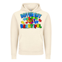 Vintage Artic Different is beautiful Autism Vintage Hoodie - CowGirlArtShop