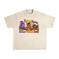 Sandshell happy hallothanksmas truck Urban Heavy Tee - CowGirlArtShop