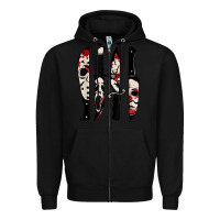 Black knives horror movie friday halloween horror ghost Zipper Hoodie - trangStudio