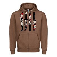 Chestnut knives horror movie friday halloween horror ghost Zipper Hoodie - trangStudio