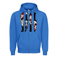 True Royal knives horror movie friday halloween horror ghost Zipper Hoodie - trangStudio