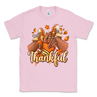 Bubblegum Pink Thankful black girl sneakers Classic Tee - RanaPortraitStore