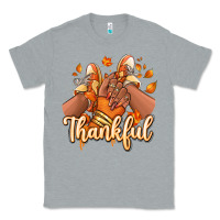 Heather Grey Thankful black girl sneakers Classic Tee - RanaPortraitStore