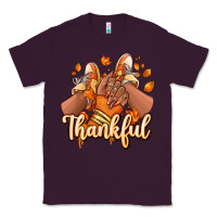 Plum Thankful black girl sneakers Classic Tee - RanaPortraitStore