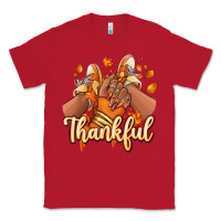 Red Thankful black girl sneakers Classic Tee - RanaPortraitStore