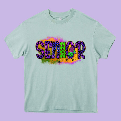 Senior 2022 Halloween Heavy Core Tee Designed By Jahusdesignshop