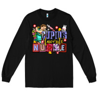 Black cupids favorite nurse olivia Long Sleeve Tee - OliviaCreatesArt