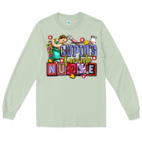 Matcha cupids favorite nurse olivia Long Sleeve Tee - OliviaCreatesArt
