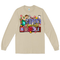 Mushroom cupids favorite nurse olivia Long Sleeve Tee - OliviaCreatesArt