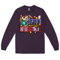 Plum cupids favorite nurse olivia Long Sleeve Tee - OliviaCreatesArt