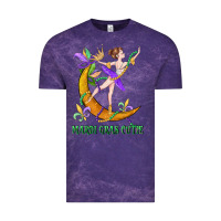 Cloud Purple mardi gras cutie Vintage Tee - CowGirlArtShop