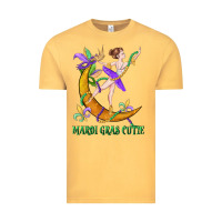 Vintage Mustard mardi gras cutie Vintage Tee - CowGirlArtShop