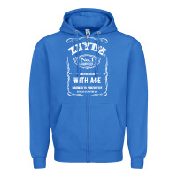 True Royal Mens Vintage Zayde Hebrew Yiddish Grandfather Zipper Hoodie - trangStudio