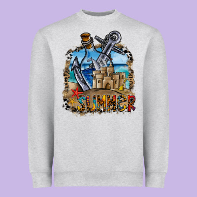 Summer Min Heavyweight Sweatshirt Designed By Cowhidedigitalart